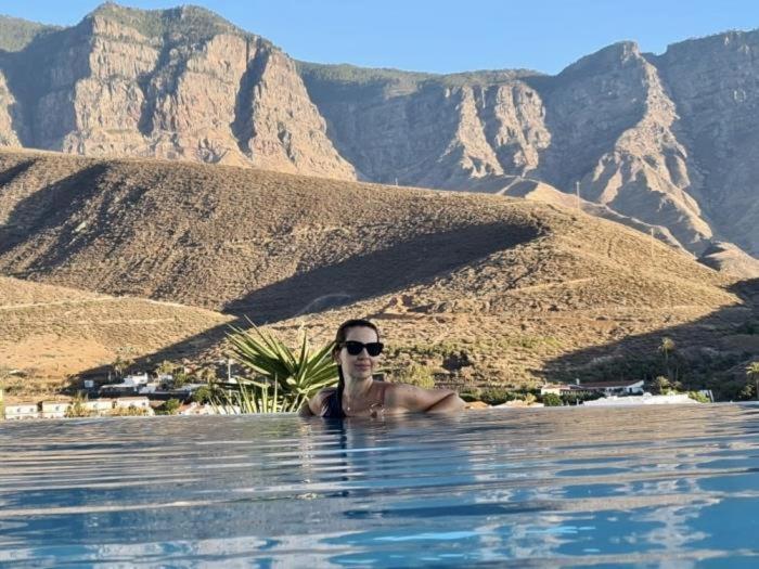 Appartamento Vivelorural Agaete 2D Infinity Pool & Great Views Esterno foto